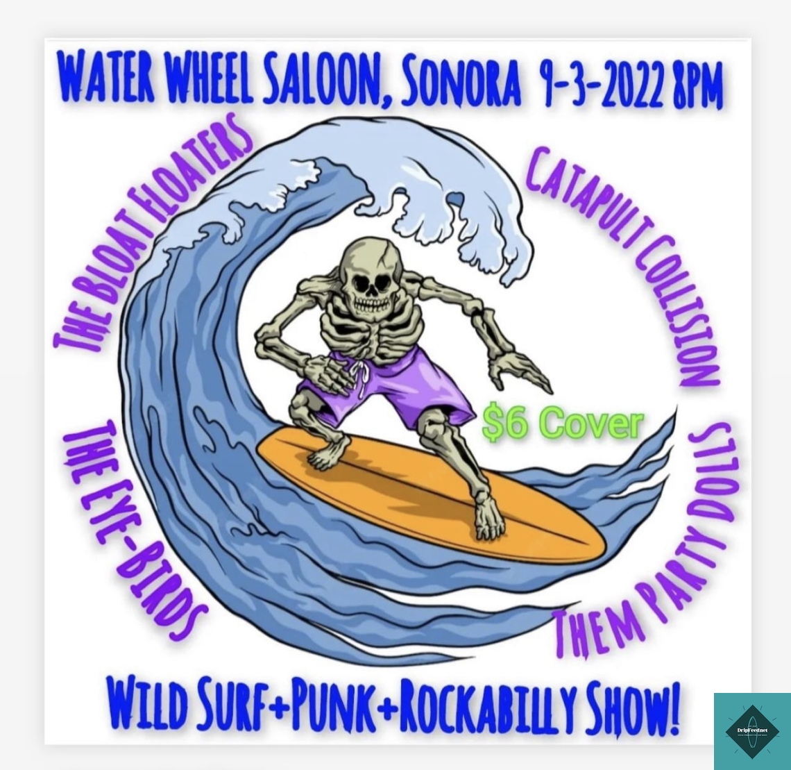 The Bloat Floaters @ The Waterwheel Saloon! 