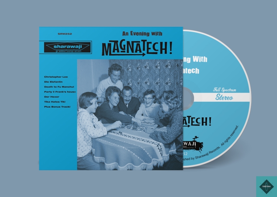 *** NOW SHIPPING *** SRW252 Magnatech - An Evening With Magnatech! (Jacket CD)7 track CD, 6 track digital download.Buy it now: https://magnatech.bandcamp.com/album/an-evening-with-magnatech#magnatech #sharawajirecords #tradsurf #netherlands #ireland #surfguitar #surfmusic #fenderjaguar #indorock #eurosurf #surf #instro #reverb #twang