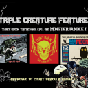 TRIPLE VINYL BUNDLE! Underwater Bosses - Aqua La Vista (Transluscent Red Tide Vinyl), The Eyeberries - Don't Blink (Black Vinyl LP), and Black Valley Moon - The Baleful Sounds of Black Valley Moon (Black Vinyl LP) all in one bundle. Save on shipping! Approved by Count Dracula himself. https://sharawaji.bandcamp.com/merch/triple-creature-feature-3-x-vinyl-lps#sharawajirecords #underwaterbosses #theeyeberries #blackvalleymoon #surfvinyl #vinyl #horrorsurf #halloween2021 #surf #instroreverb #twang