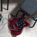 Guitar pedalboard. Baby Tuner -> Green Mile -> Trellicopter -> Ana Echo -> Spring Reverb -> Mooer 006 preamp