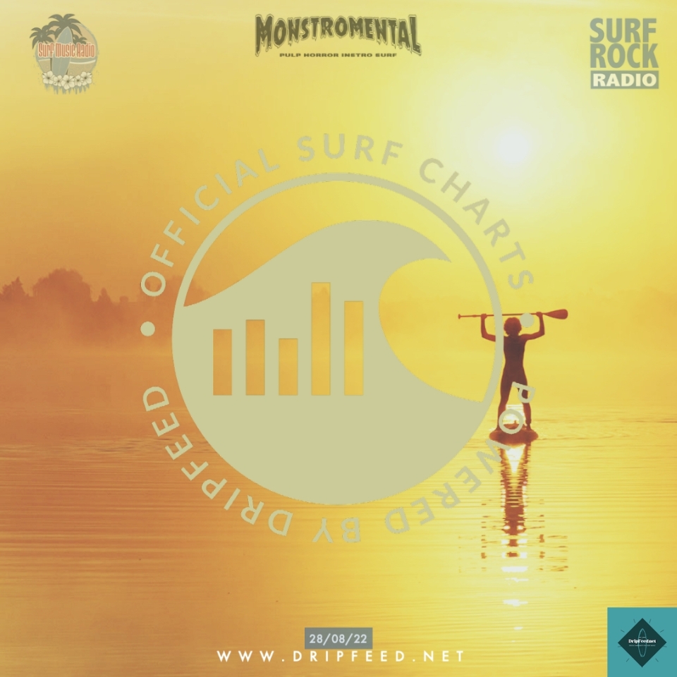 Official Surf Charts: 28th August 2022Every week, the Official Surf Charts are syndicated to reporting stations from DripFeed.net - the network for surf music.  This is the #officialsurfcharts for week ending 28th August 2022https://dripfeed.net/official-surf-charts/90-official-surf-charts-28th-august-2022.html