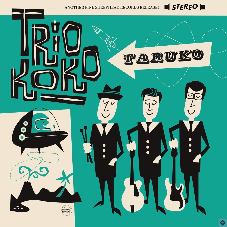 So proud to announce we've just released our first ever vinyl album 'Taruko' full of surf, tiki, twang and exotica. Hope you like it as much as we do. It's available at our bandcamp page or at socialbeats.com. Love to hear what you think!